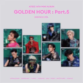 ATEEZ - GOLDEN HOUR : Part.5 DIGIPACK Ver