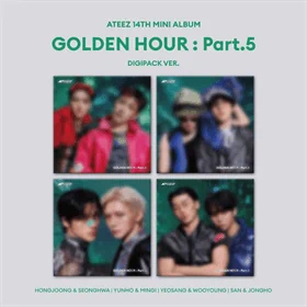 ATEEZ - GOLDEN HOUR : Part.5 DIGIPACK UNIT Ver