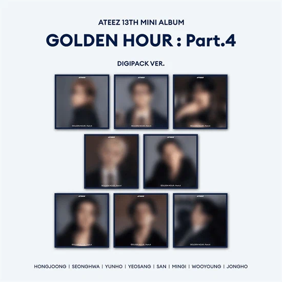 ATEEZ - GOLDEN HOUR : Part.4 DIGIPACK Ve.