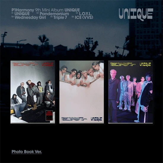 P1Harmony - UNIQUE Photobook Ver.