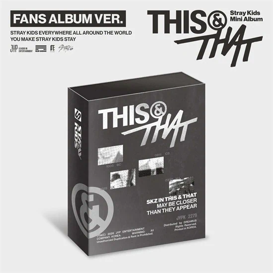 Stray Kids - THIS & THAT - FANS ALBUM Ver