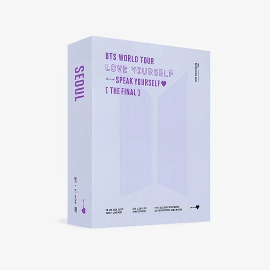 BTS - WORLD TOUR ‘LOVE YOURSELF : SPEAK YOURSELF’ [THE FINAL] DVD