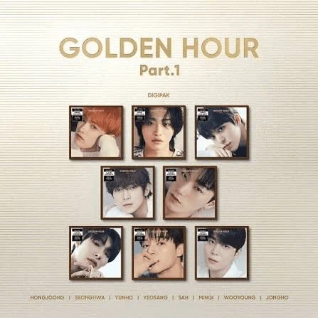 ATEEZ - [GOLDEN HOUR : Part.1] DIGIPAK Ver